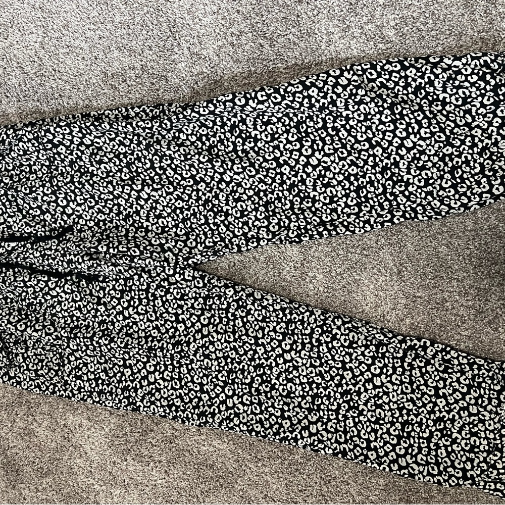 Leopard print pajamas